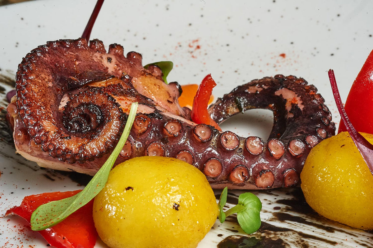 Char Grilled Octopus | Popsy & JJ