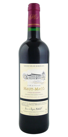 Chateau Haut-Maco Traditionnelle Côtes-de-Bourg Bordeaux 2016