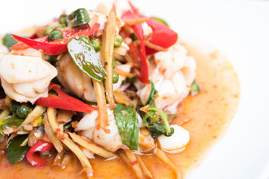 Thai seafood medley